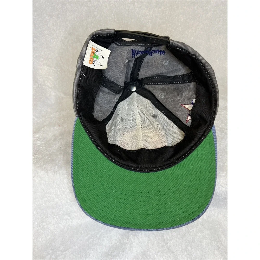Unisex Mickey Mouse M 1928 Grey‎ Blue OS Snapback Baseball Cap Hat USA